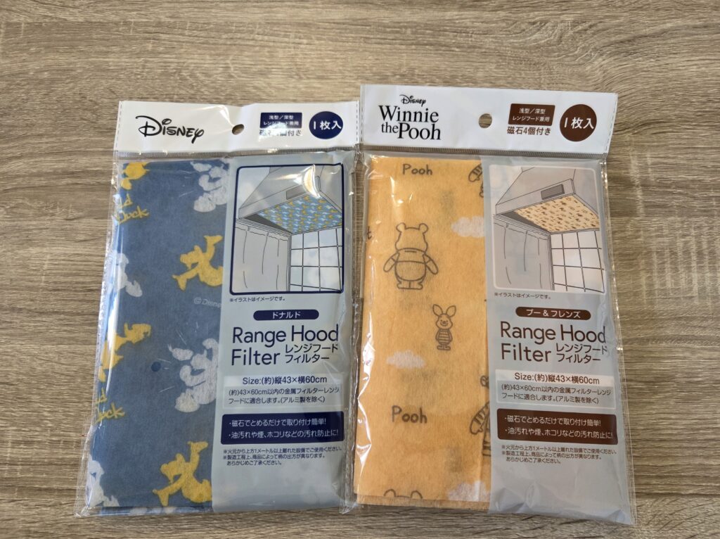 商品パッケージ表_レンジフードフィルター_ドナルド_プー