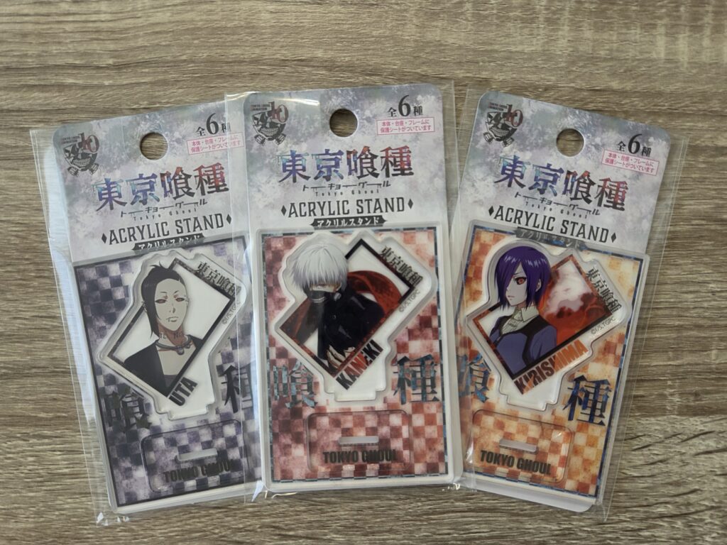 商品パッケージ表_東京喰種アクリルスタンド