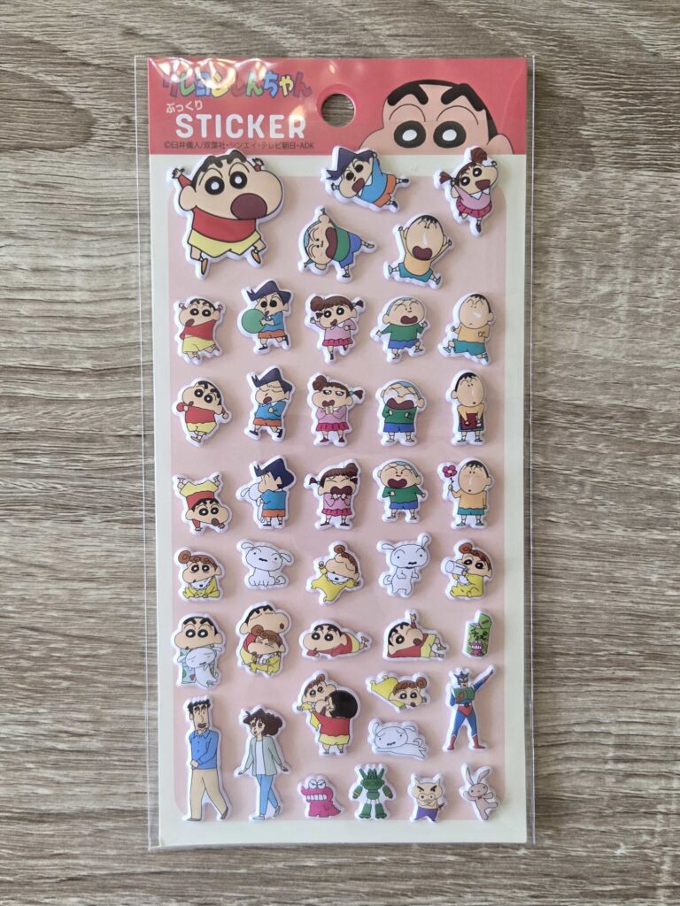 パッケージ表面_クレヨンしんちゃんましゅまろシール