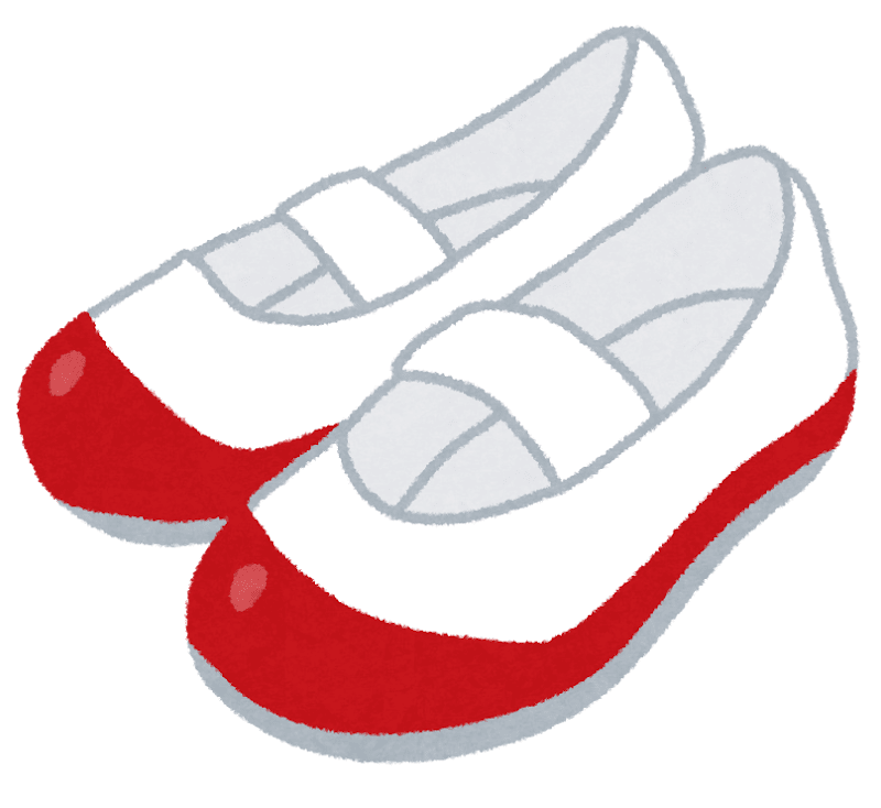 上履きイラスト_インソールシート